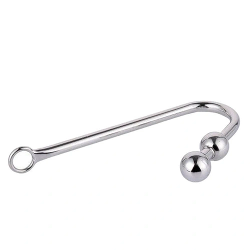 Anal Hooks Balls Stainless Hook Two 4417 Steel Pleasurable Anal 0815
